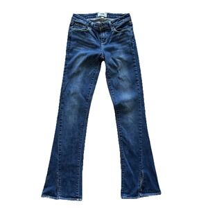 Paige Women's Lou Lou Flare Jeans Split Hem Size 25